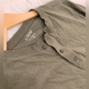 J. Crew long sleeve henley